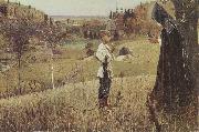 Mikhail Nesterov The Vision of the Boy Bartholomew oil painting